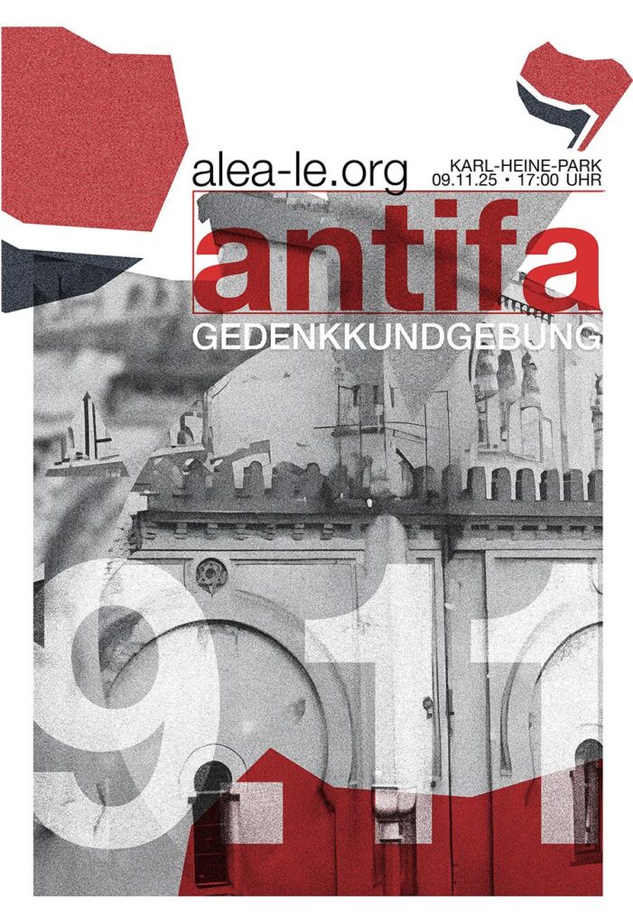 Antifa-Gedenkkundgebung zum 09.11.2025