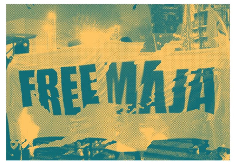 Redebeitrag: Kundgebung zur Urteilsverkündung im Prozess um Maja